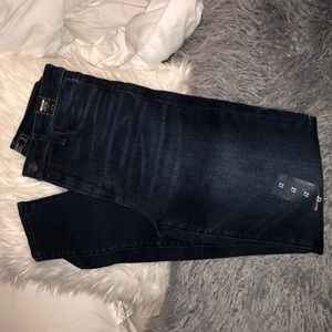 High rise super skinny jeans